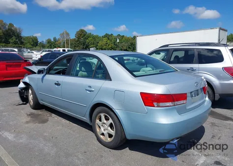 2007 Hyundai Sonata Limited/Se V6 from USA, damaged, VIN 5NPEU46F17H167462